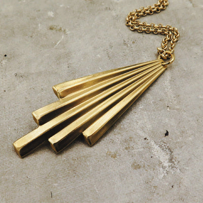 Art Deco Pendant Necklace