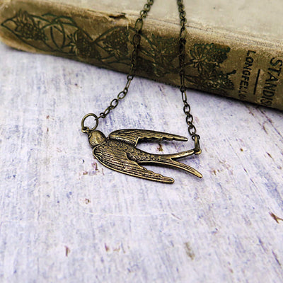 The Swallow Bird Necklace