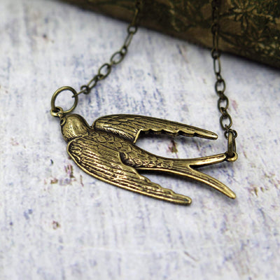The Swallow Bird Necklace
